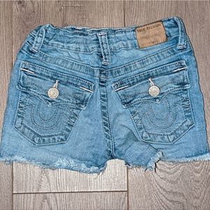 True Religion kids shorts